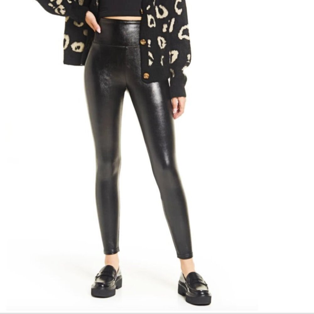 NWOT- BP. Women's Faux Leather Leggings - Size L